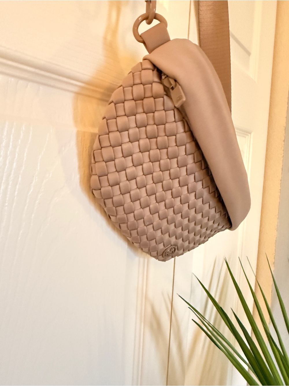 Calia Woven Crossbody Bag